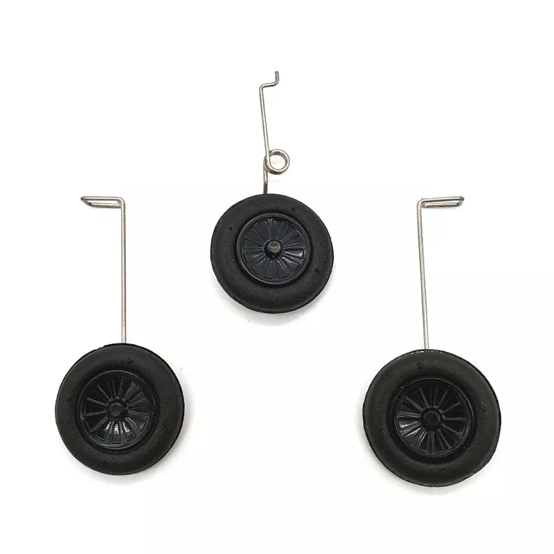 Rage RC A1327B Landing Gear Set for T28 Micro (Snap in Style)