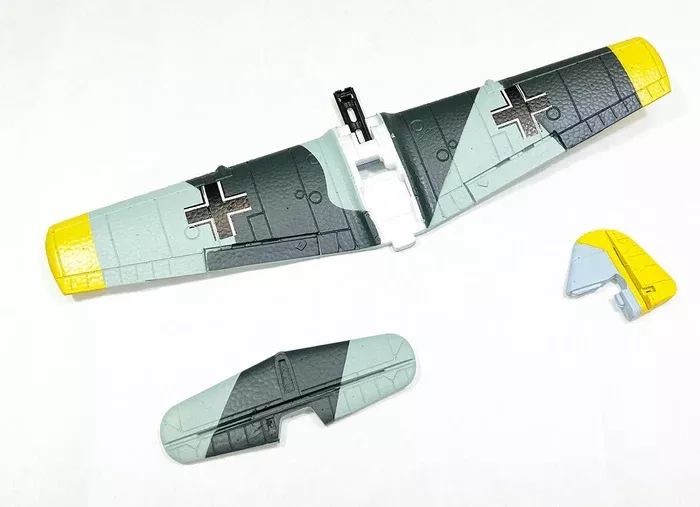 Rage RC A1340 Main Wing and Tail for Bf 109
