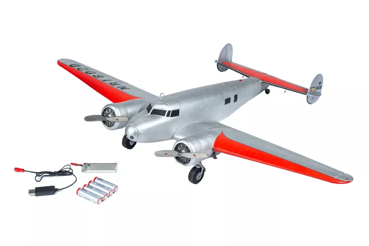 Rage RC A1401 Lockheed Electra Micro RFT Airplane (Requires S-Brand Transmitter)