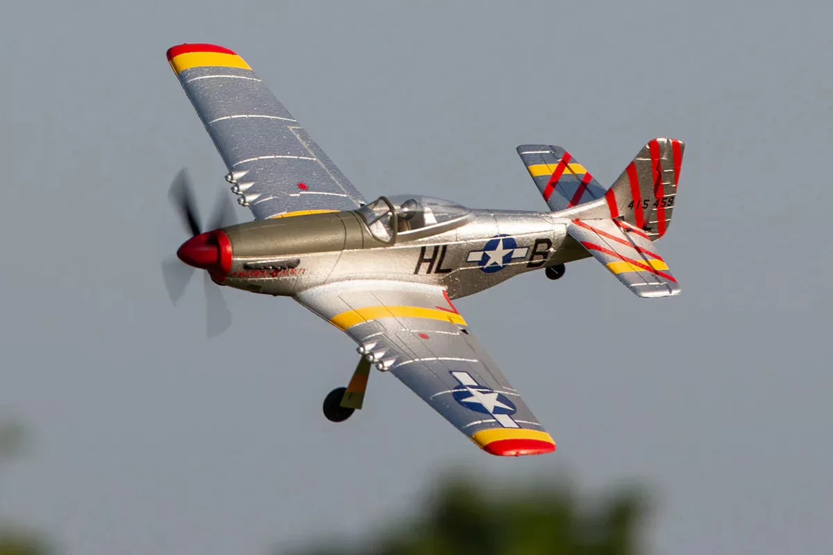 Rage RC A1601 P-51D BL 500mm RTFR (Rage) Warbird