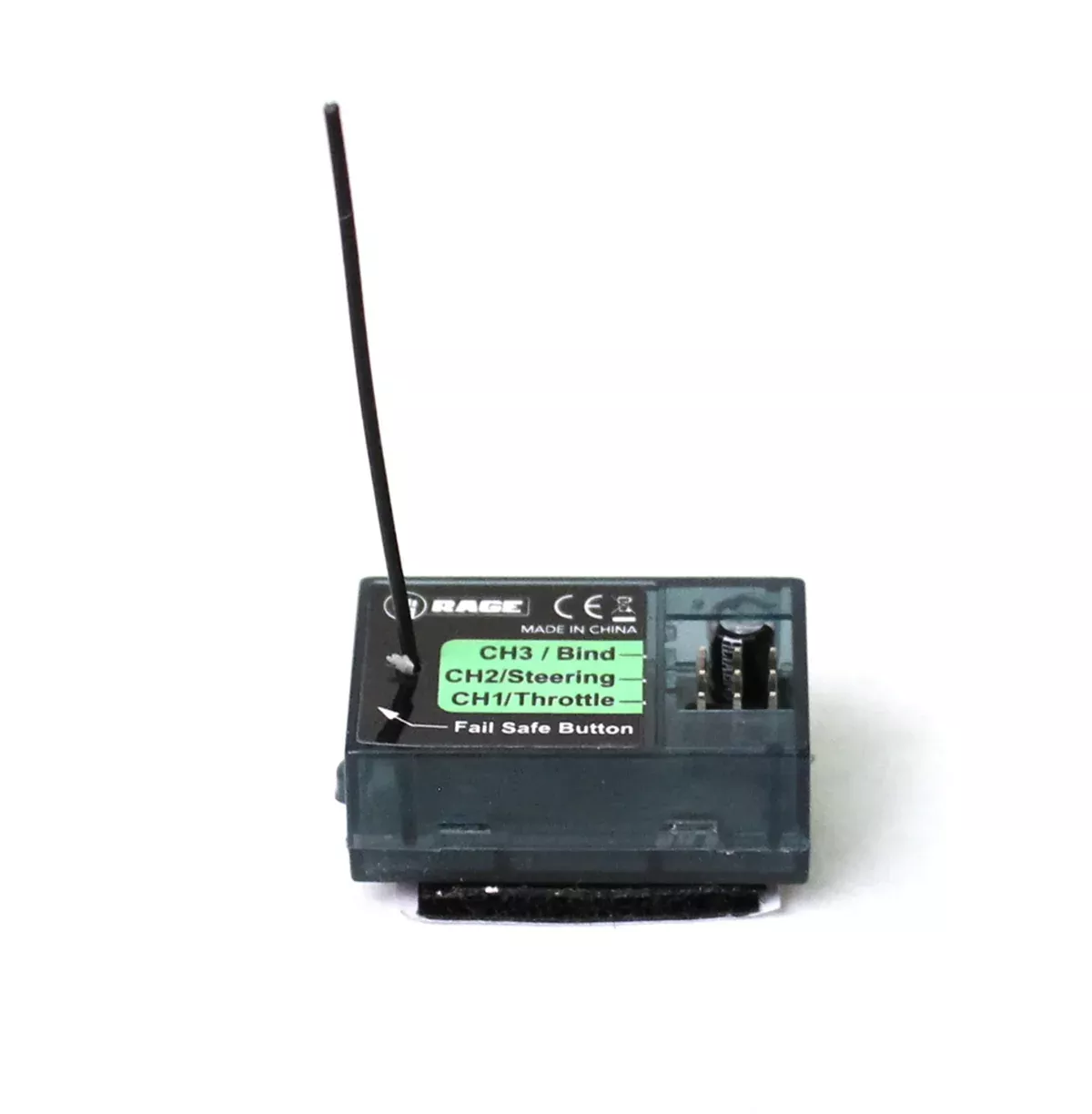 Rage RC B1236 2.4Ghz 2-channel Receiver (Manual Bind) for Velocity 800 BL