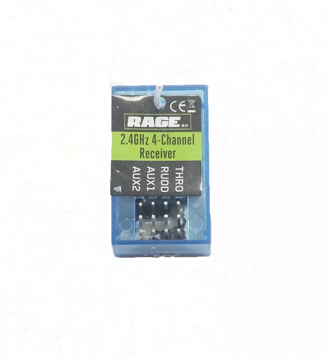Rage RC B1236B 2.4GHz Auto-Bind Receiver for Black Marlin BL, SuperCat 700BL, Velocity 900BL