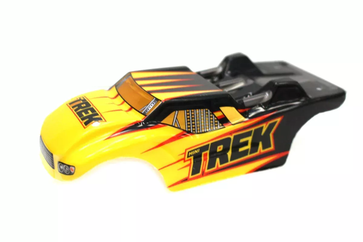 Rage RC C2453Y Printed Body (Yellow) for Mini Trek