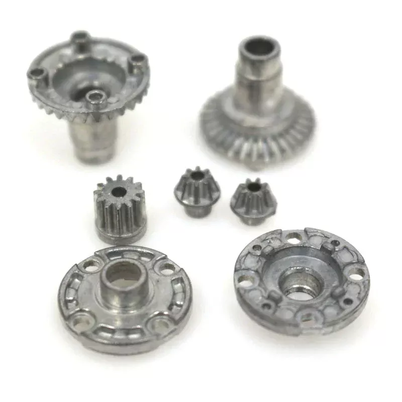 Rage RC C2463 Diff Case Housing, Drive Gears & Motor Pinion for Mini Trek