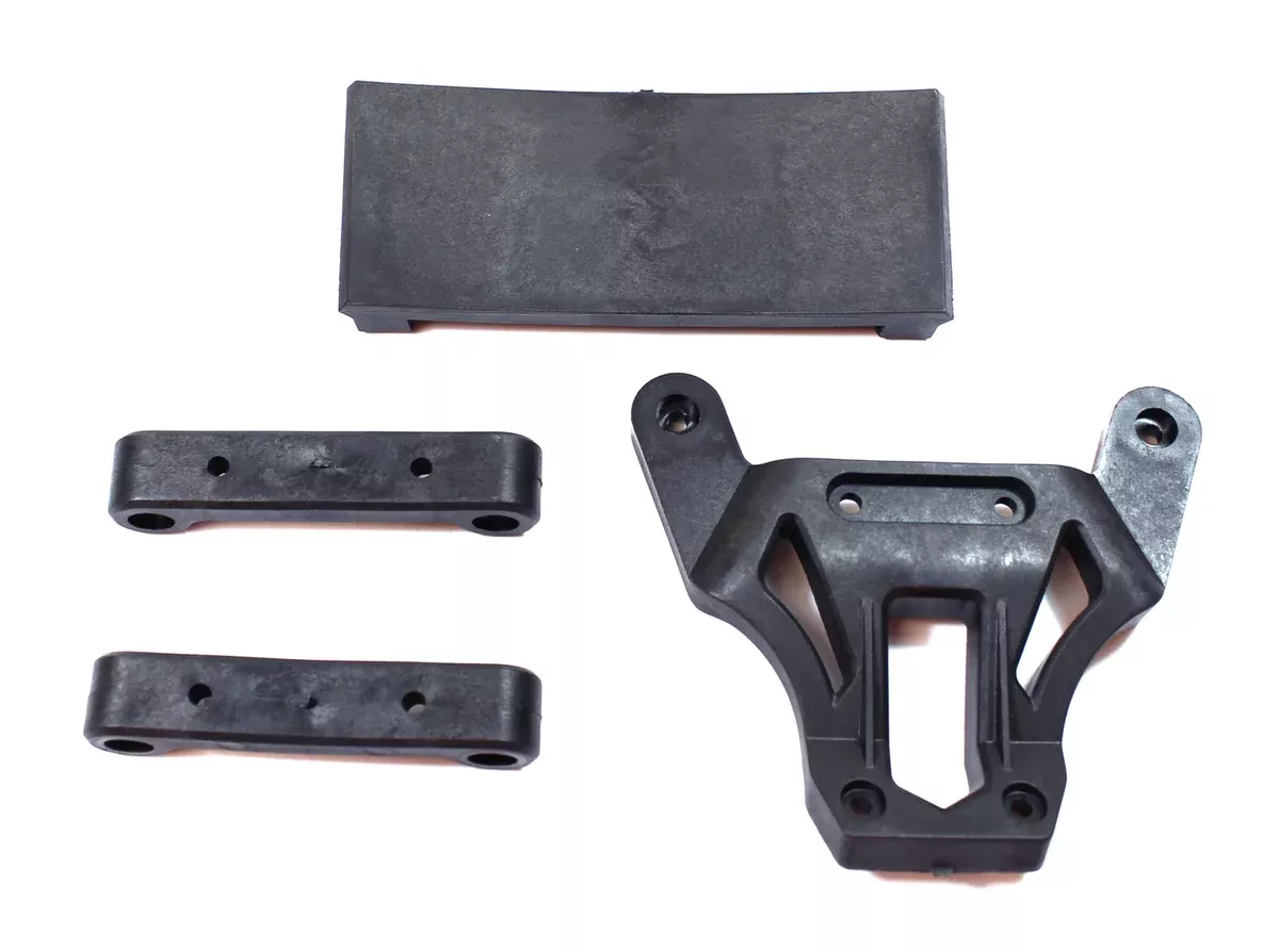 Rage RC C6051 Steering Top Plate, and Front Hinge Pin Brace Set for RZX