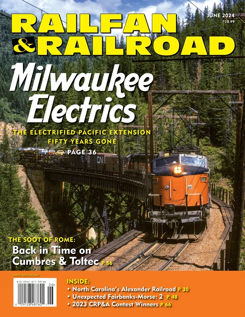 Railfan & Railroad Magazine June 2024