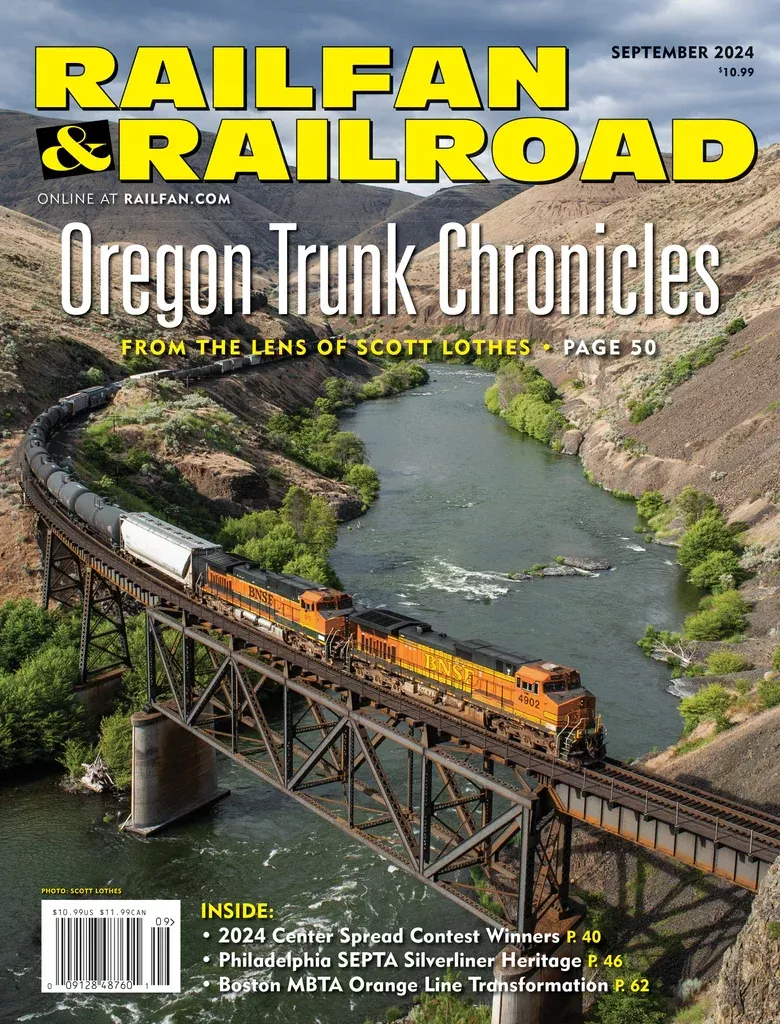 Railfan & Railroad Magazine September 2024