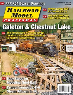Railroad Model Craftsman Magazine February 2024