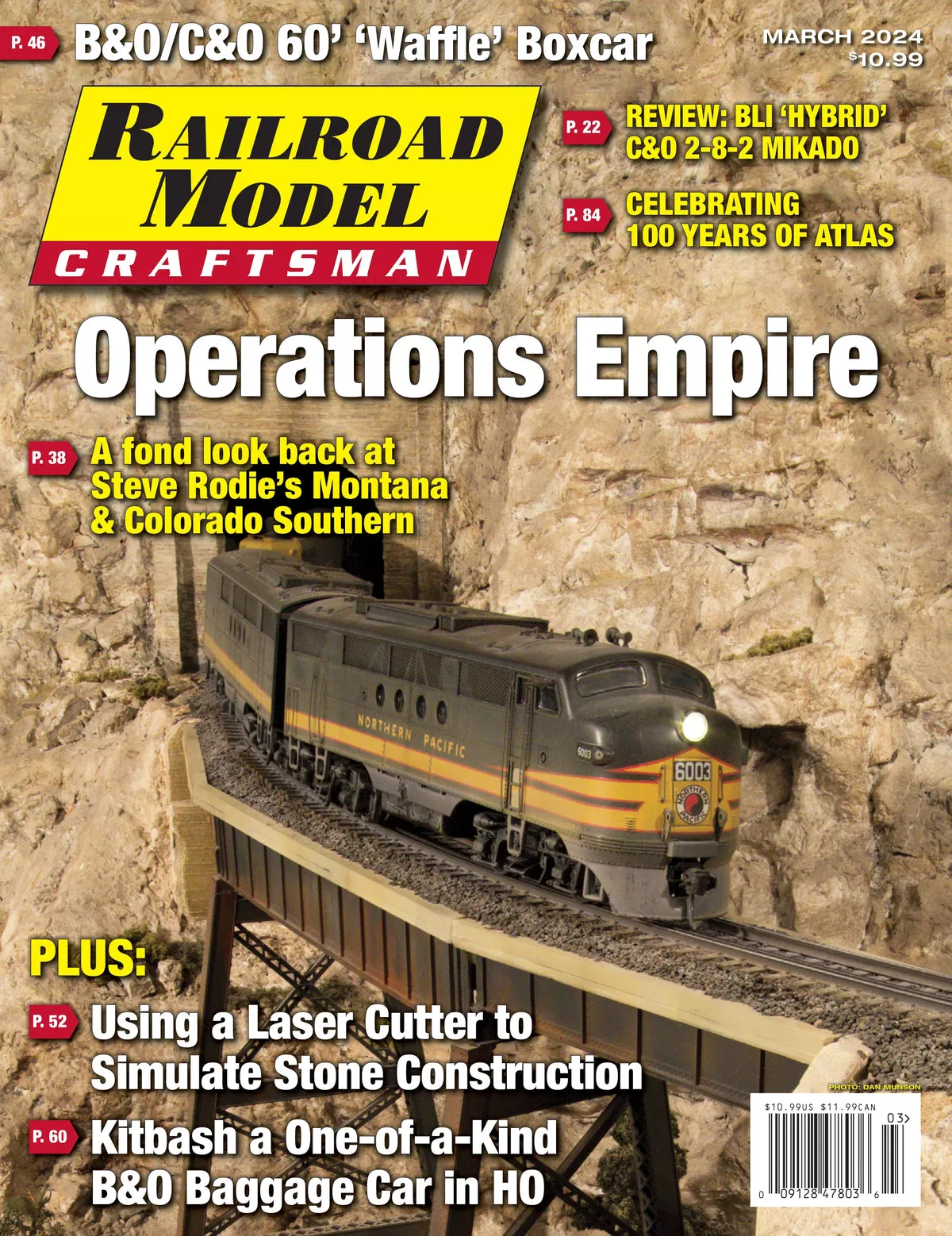Railroad Model Craftsman Magazine March 2024