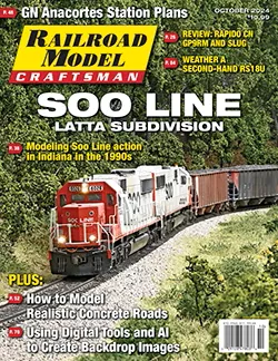 Railroad Model Craftsman Magazine October 2024