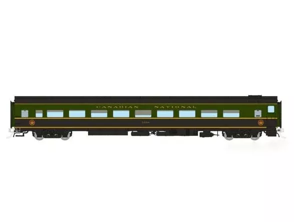 Rapido 100371 HO Scale Lightweight Coach CNR - 1954 Scheme 5617