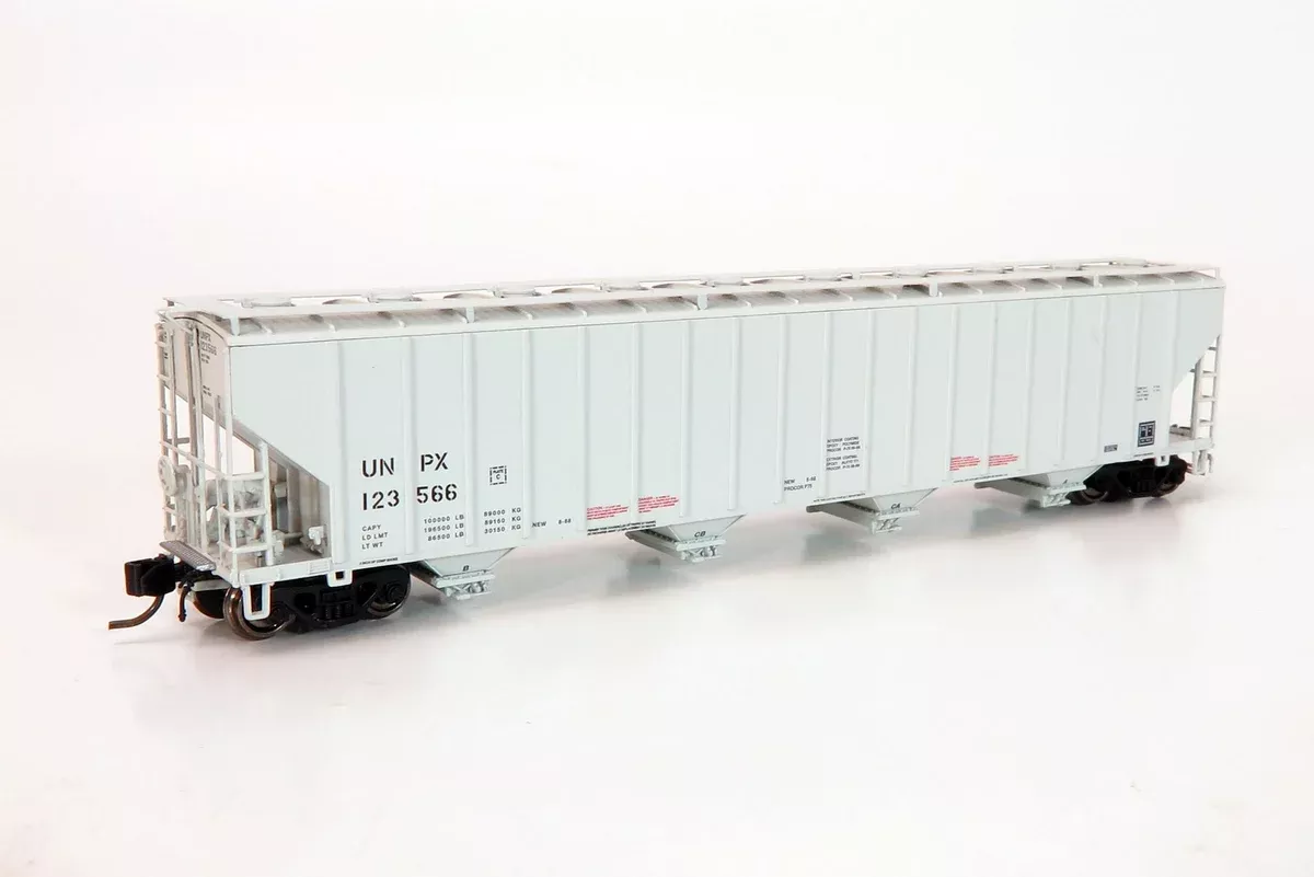 Rapido 560007 N Scale Procor 5820 Covered Hopper Procor Ltd. UNPX (6 Pack)