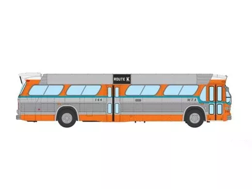 Rapido 753144 HO Scale Deluxe New Look Suburban Bus - Miami-Dade 144