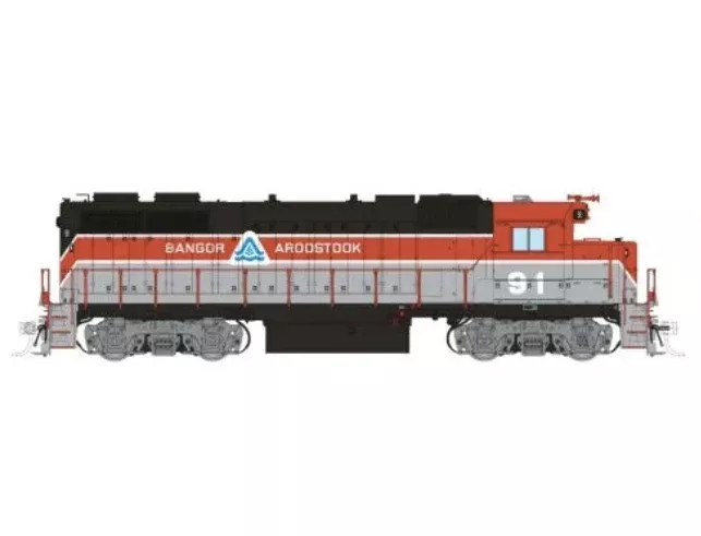 Rapido Trains 38044 HO EMD GP38 Bangor and Aroostook BAR 93 - DC