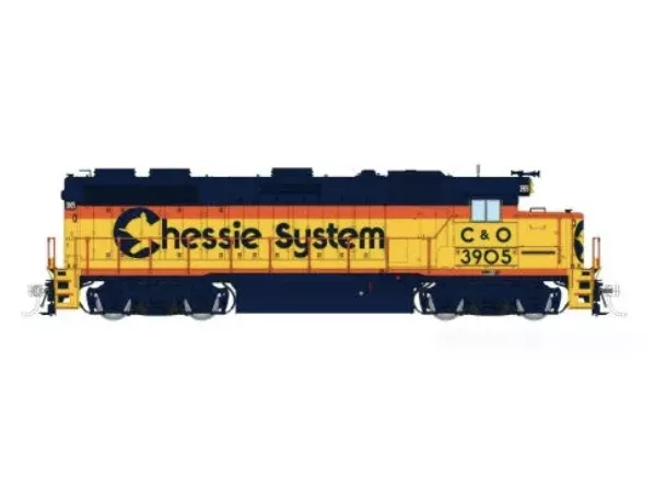 Rapido Trains 39008 HO EMD GP39 Chessie System C&O 3919 - DC