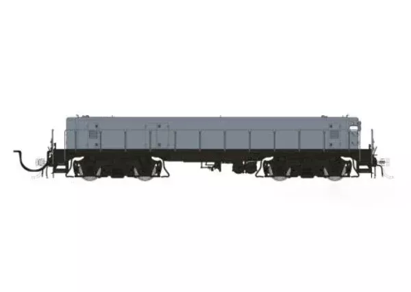Rapido Trains 39035 HO EMD/Huntington Slug Grey, Unlettered- DC