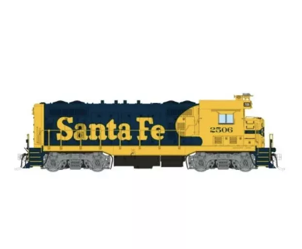 Rapido Trains 70108 HO ATSF Square Cab CF7 Santa Fe - Warbonnet 2600 - DC
