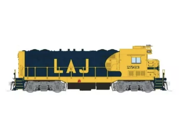 Rapido Trains 70126 HO ATSF Square Cab CF7 Los Angeles Junction 2568 - DC
