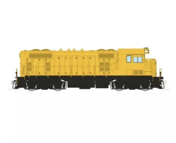 Rapido Trains 70696 HO ATSF Square Cab CF7 Painted, Yellow - DCC & Sound