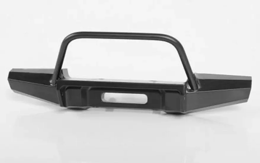 RC4WD Z-S0543 TRX-4 Black Front Metal Winch Bumper