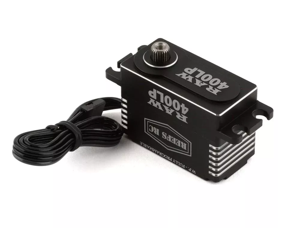 REEFS RC (137) RAW400LP Black Programmable Waterproof Servo