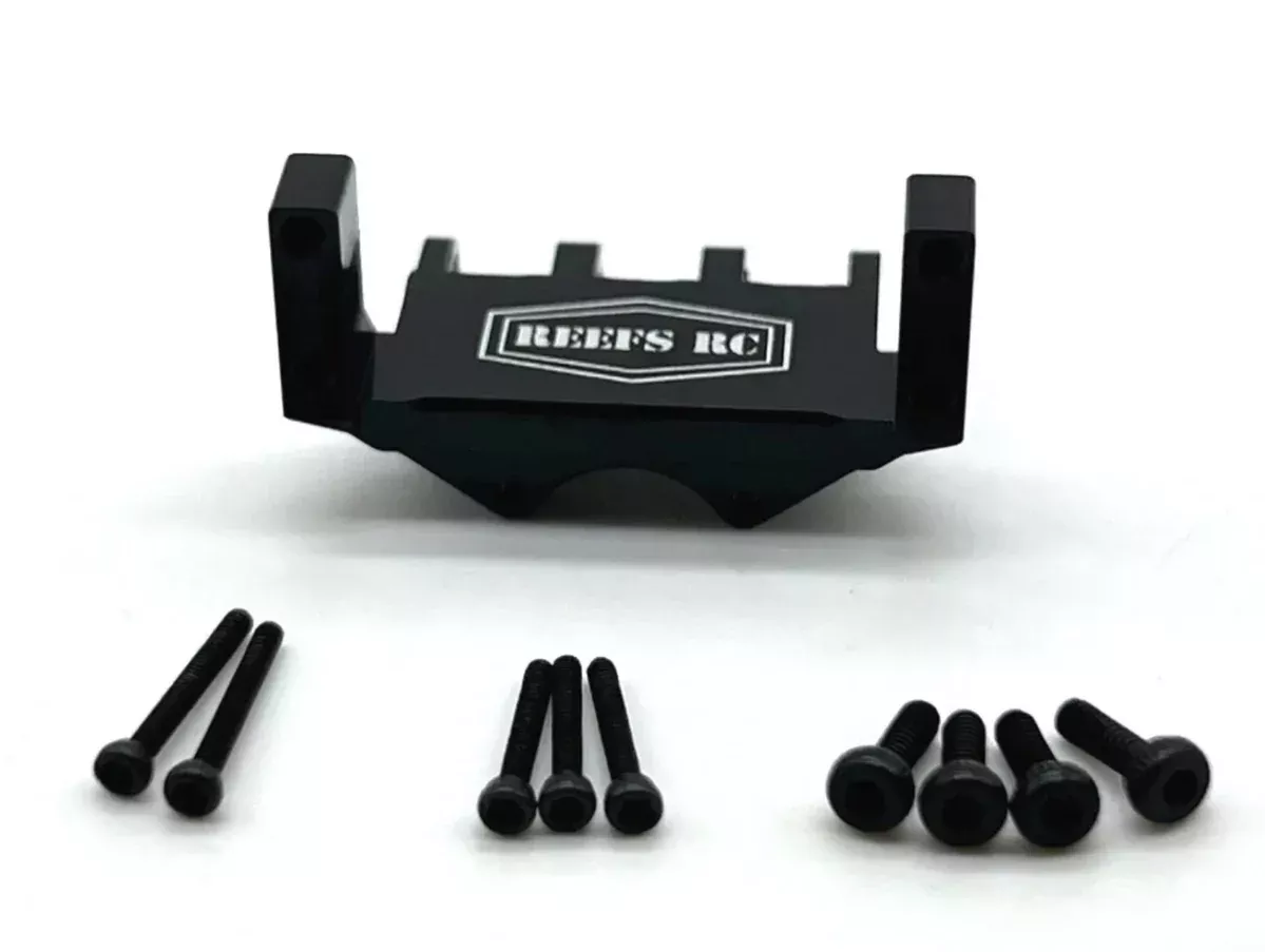 Reefs RC (148) Black Aluminum SCX24 Servo Mount