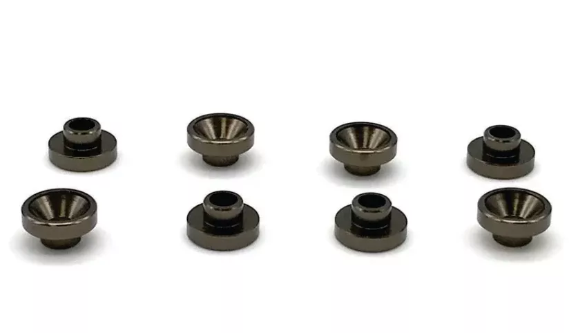 Reefs RC (50) Gray Aluminum Servo Washers (8 Pack)
