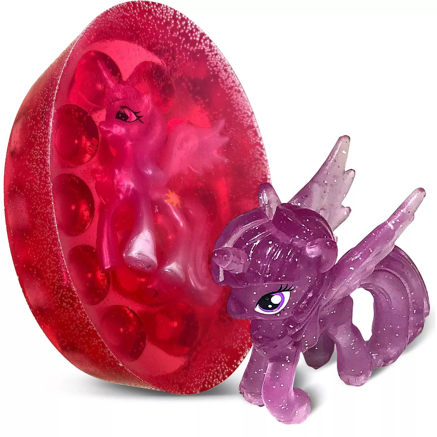 Relaxcation Massage Soap Bar for Kids with Pony Toys - 1 Count