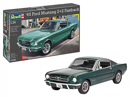 Revell 07065 1/24 1965 Ford Mustang 2+2 Skill Level 3 Model Kit