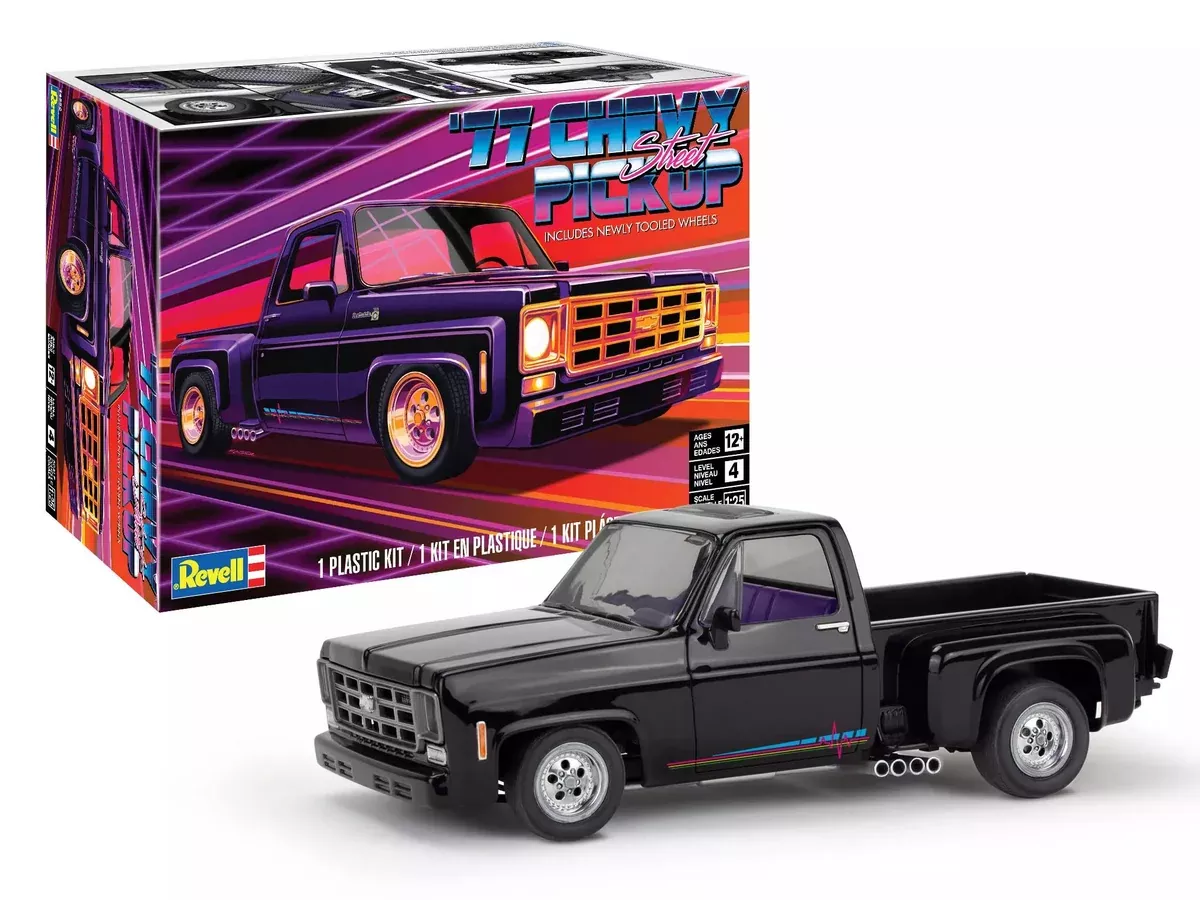 Revell 14552 1/25 '77 Chevy Street Pickup Skill Level 4 Model Kit