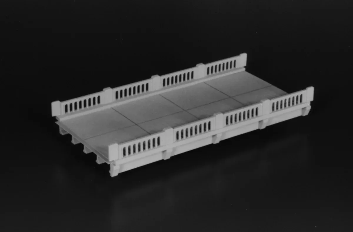 Rix Products 628-0151 N Scale 50' Early Highway Overpass Deck Kit