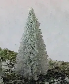Rock Island Hobby 24200 Snow Covered Dense Pine Trees 12 Pack Assortment