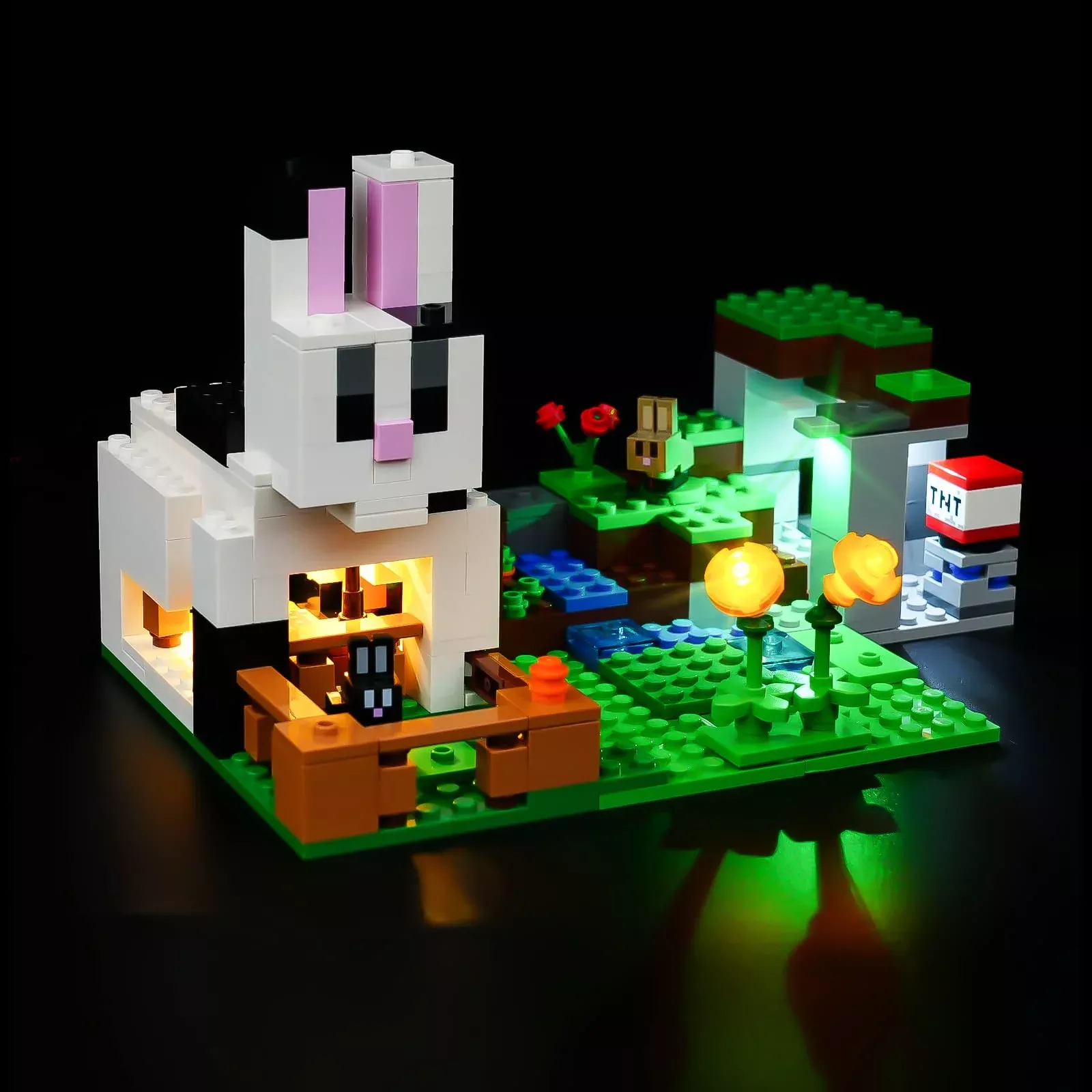 Rorliny LED Light Kit for Lego 21181 Rabbit Ranch Building Set, Plasti