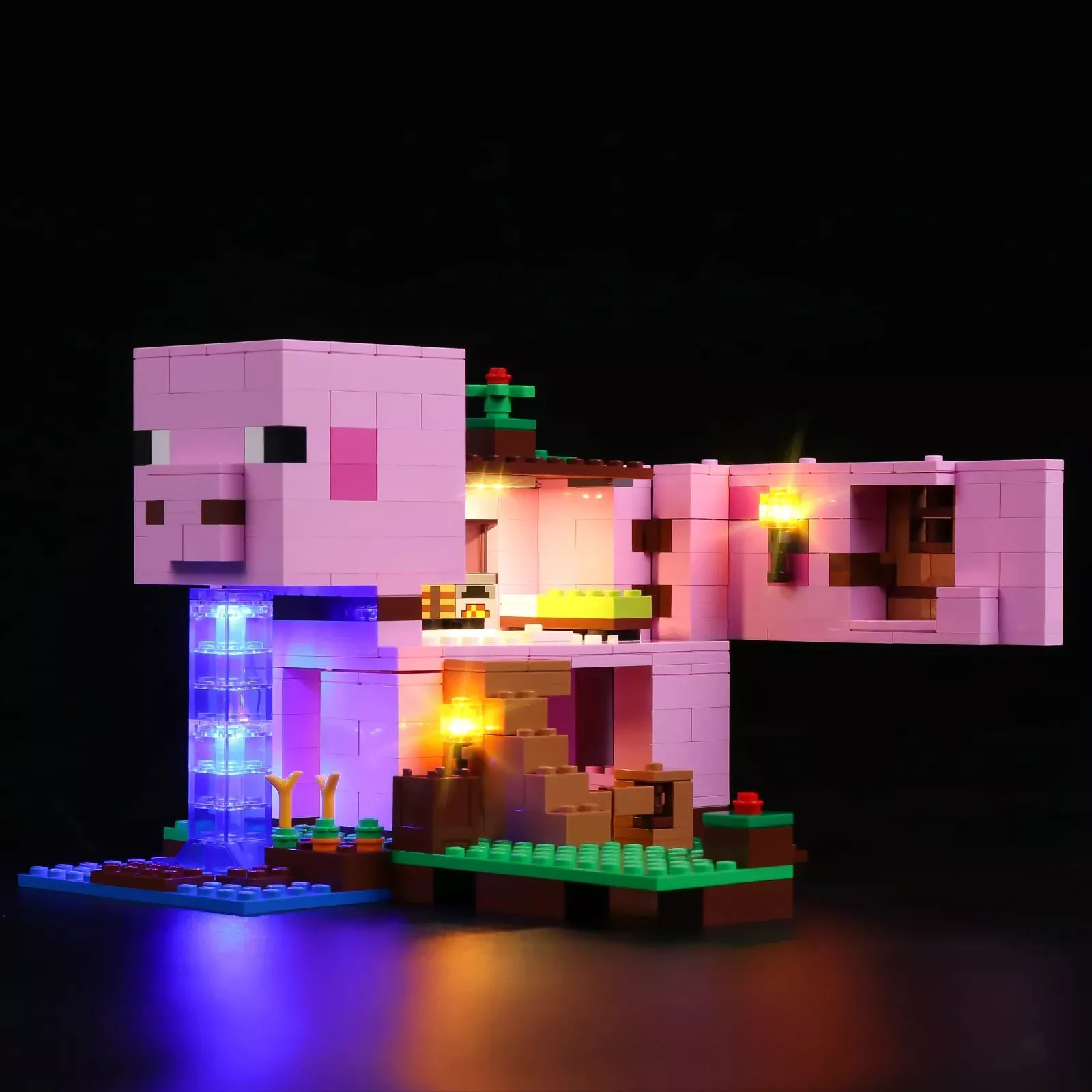 Rorliny Led Light Kit For Lego Minecraft The Pig House 21170 Building