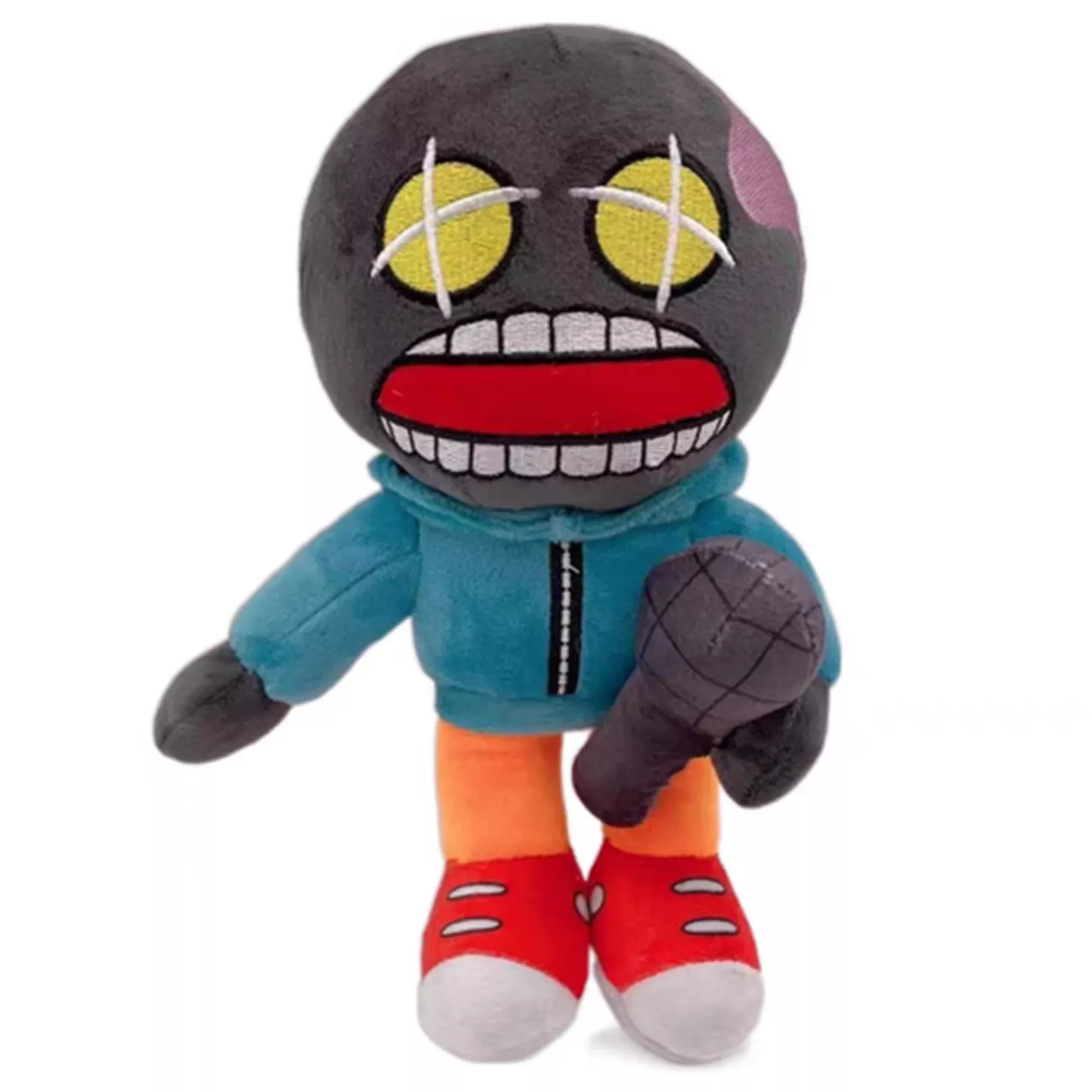 ROSEWARD Whitty Plush Friday Night Funkin Plushie, 10 Inch, Polyester,