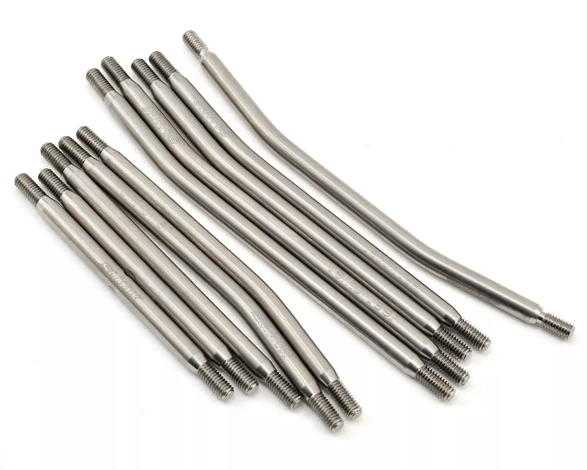 Samix SAMSCX2-5025FLS 313mm High Clearance Titanium Link Kit for Axial SCX10ii