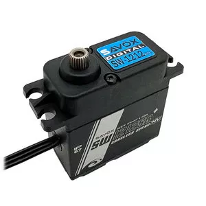 Savox 1212SGP-BE Coreless Digital Waterproof Servo Black Edition