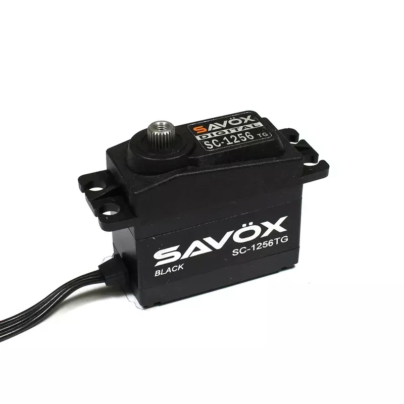 Savox SC1256TG-BE Black Edition Standard Size Coreless Digital Servo - Black Edition