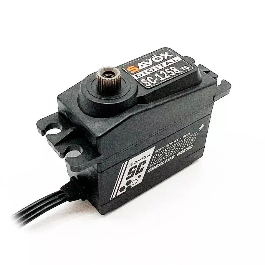 Savox SC1258TGP-BE Standard Size Coreless Digital Servo - Black Edition