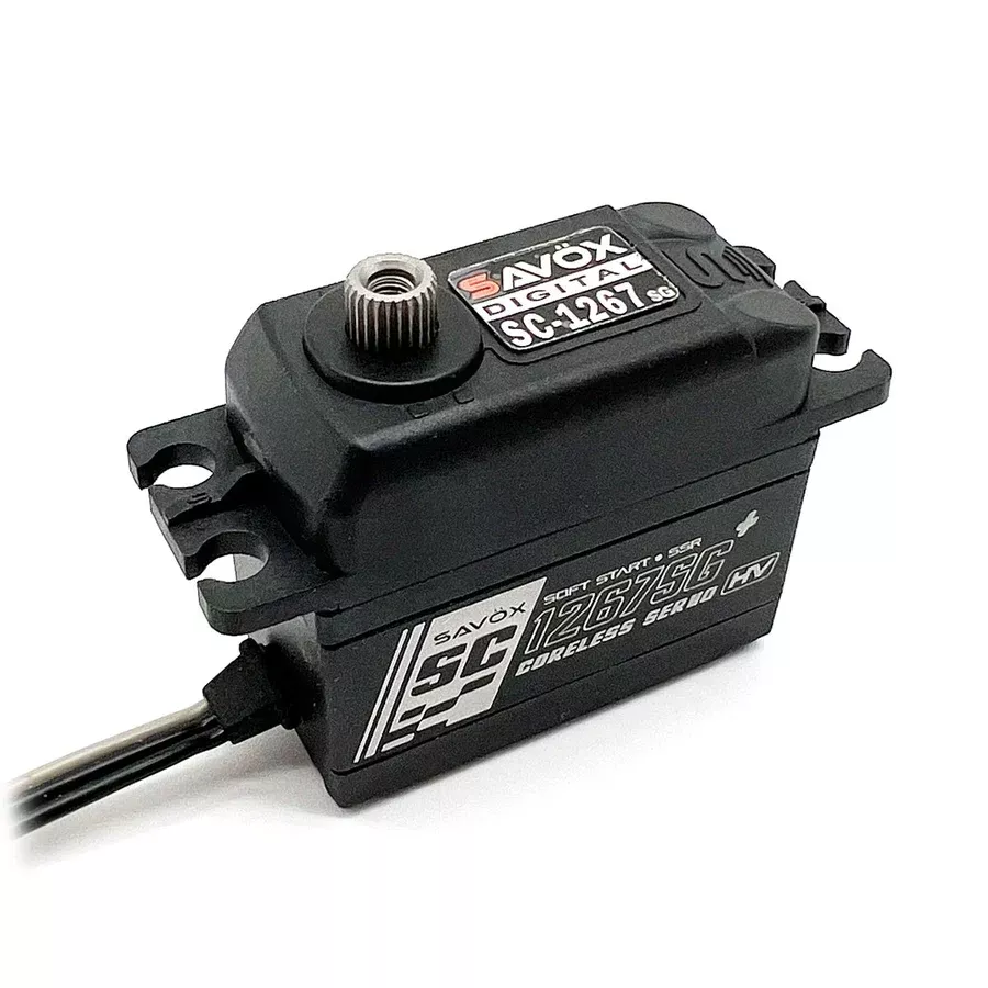 Savox SC1267SGP-BE High Torque Digital Servo - Black Edition