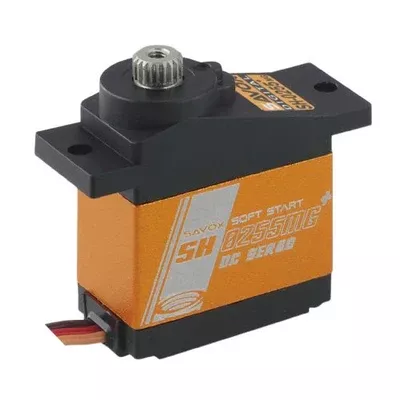 Savox SH0255MGP Micro Digital MG Servo with Soft Start