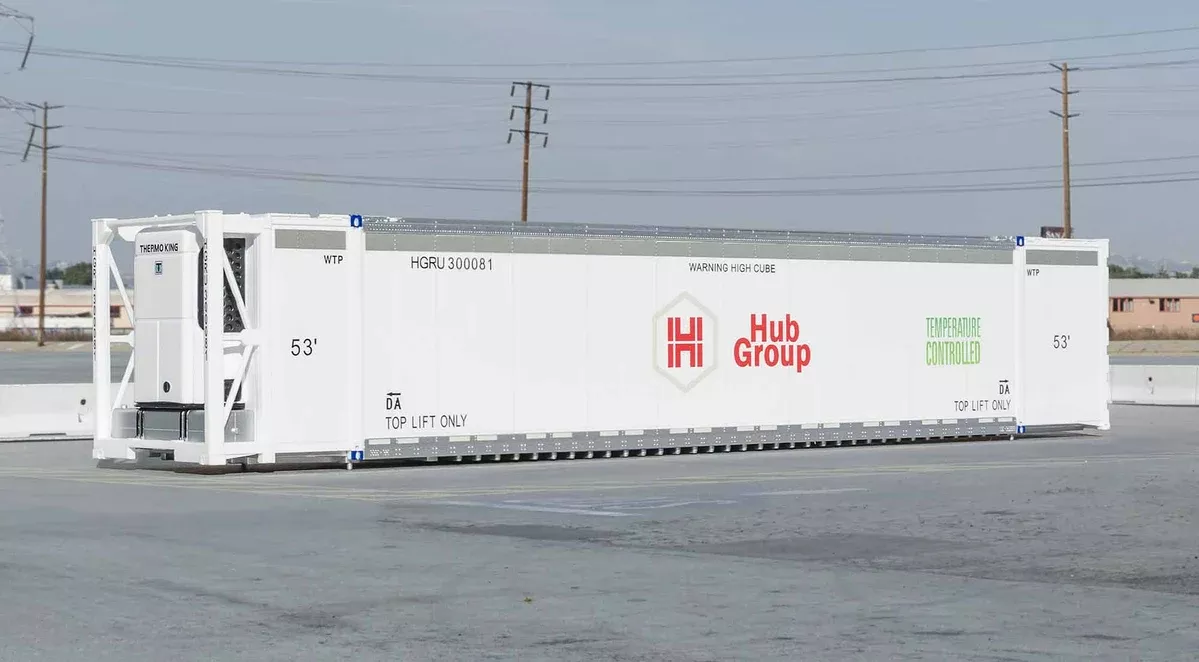 ScaleTrains 11707 HO Scale CIMC 53' Reefer Container Hub Group HGIU 3 Pack #2