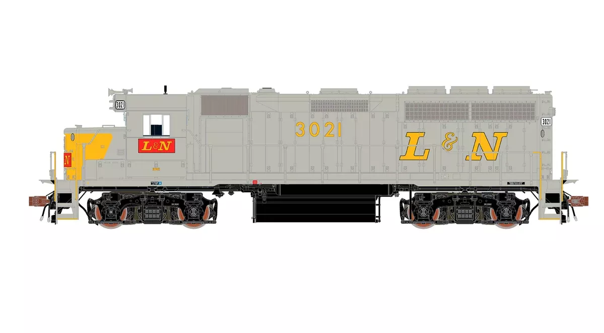 ScaleTrains Rivet 40194 HO Scale EMD GP40 Phase Ia2 L&N 3021