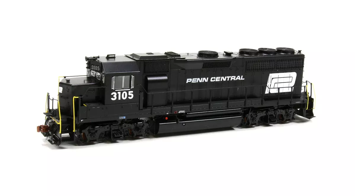 ScaleTrains Rivet 40213 HO Scale EMD GP40 Phase IIb Penn Central PC 3127 DCC Sound