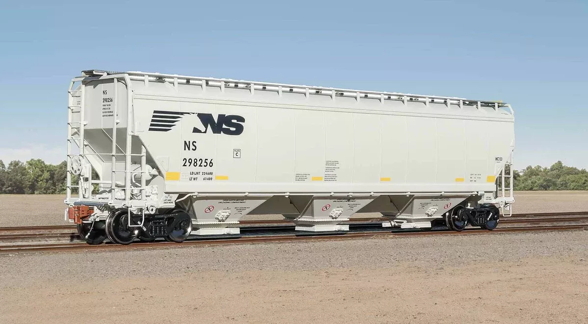 ScaleTrains Rivet 40407 HO Scale Gunderson 5188 Covered Hopper Norfolk Southern NS 298111