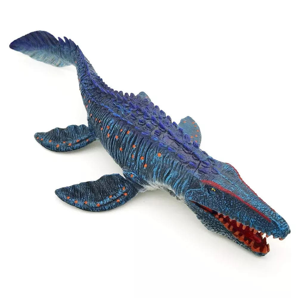 SIENON Large Mosasaurus Dinosaur Figure Toy - 13.4" Plastic Model
