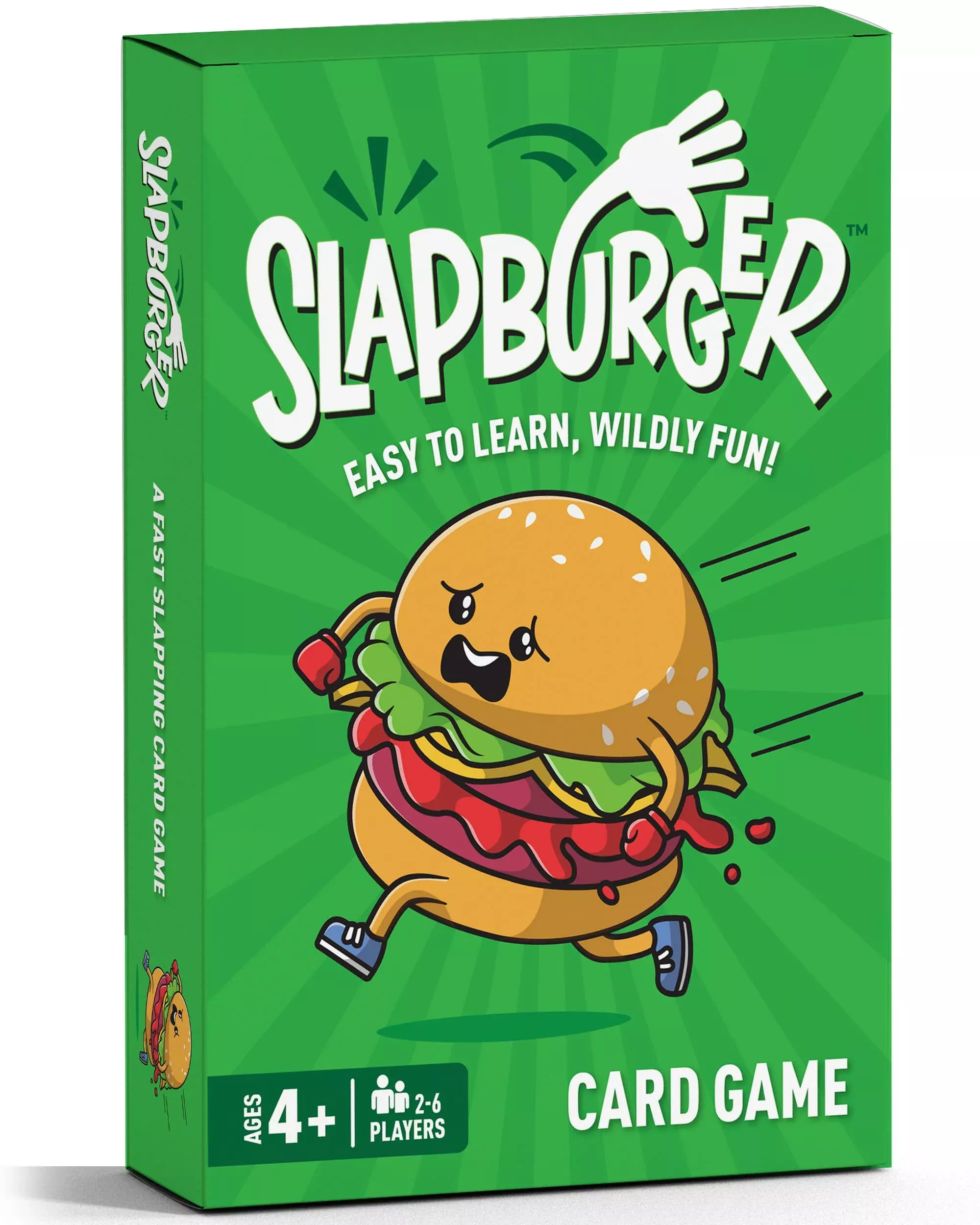 Slapburger Card Game for Family Fun, Small, Multicolor, Ages 4-8