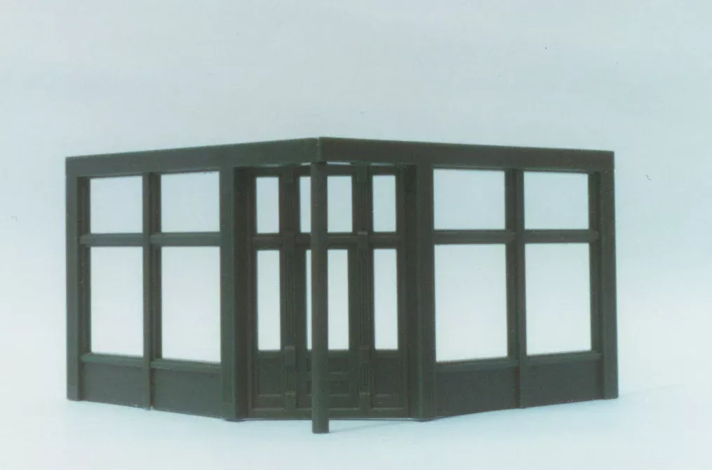 Smalltown USA 699-0003 HO Scale 20' Store Front Corner