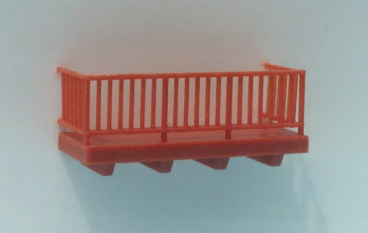 Smalltown USA 699-0006 HO Scale Balcony Kit