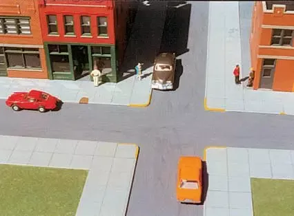 Smalltown USA 699-7000 HO Scale City Sidewalks (6-Pack)